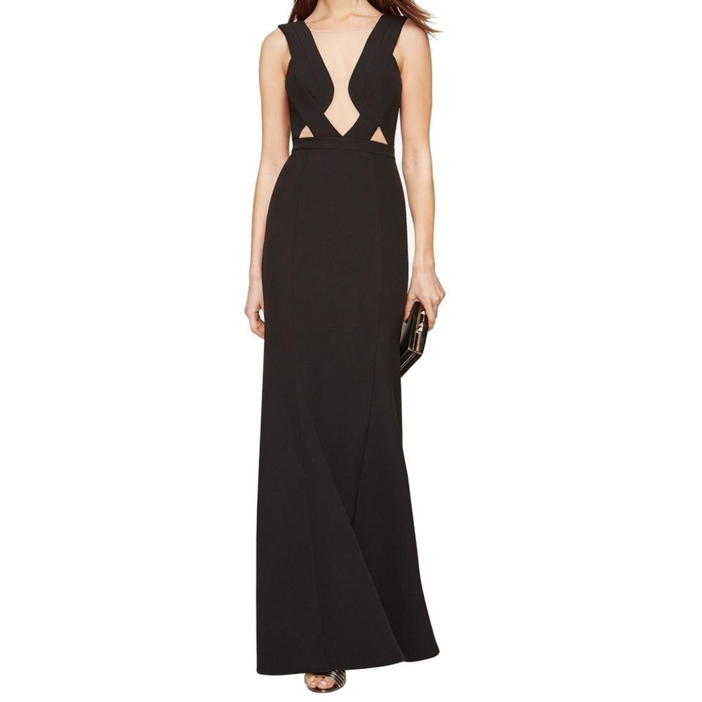 BCBG “LULU” Black Sleveless Gown